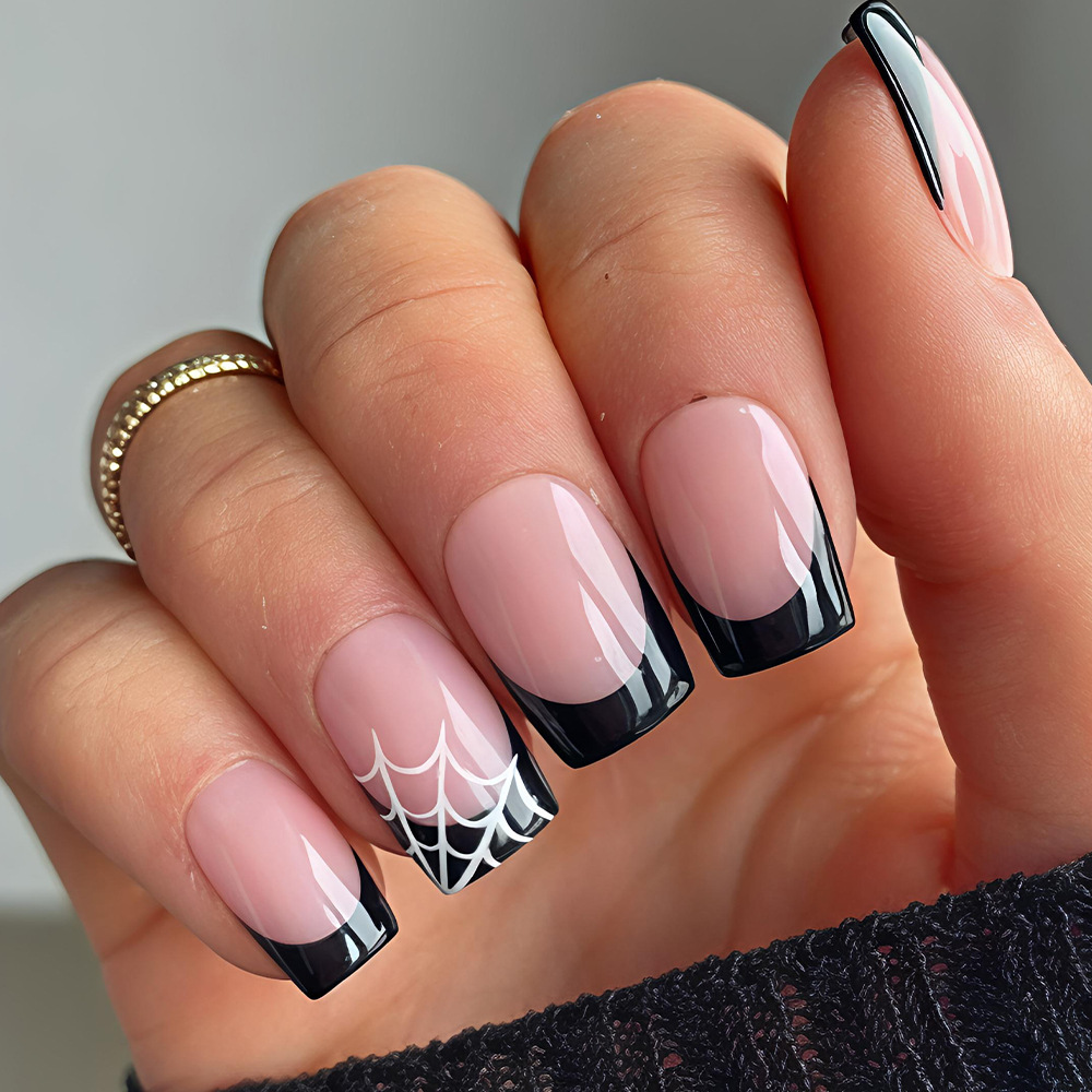 24Pcs Halloween Press On Nails - Nail Art Pink review and price