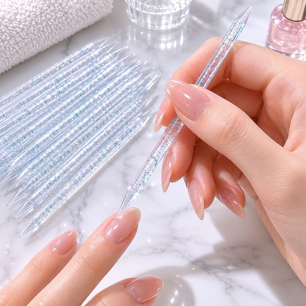 100pcs Pack Dual-ended Nail Cu - Nail Art Orange review and price
