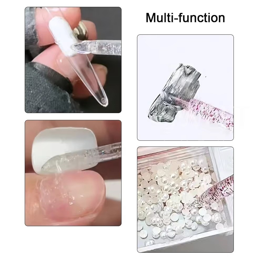 100pcs Pack Dual-ended Nail Cu - Nail Art Orange review and price