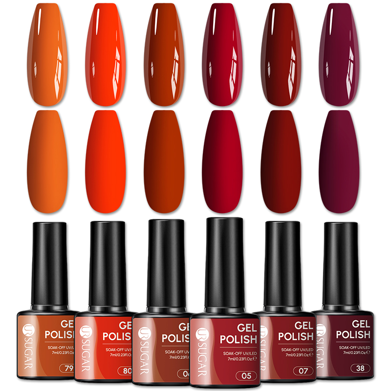 UR SUGAR 1/6pcs Pumpkin Orange - Nail Art Orange review and price