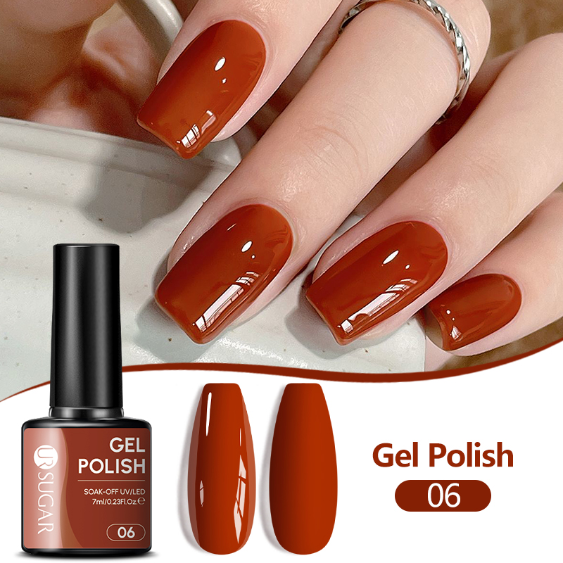UR SUGAR 1/6pcs Pumpkin Orange - Nail Art Orange review and price