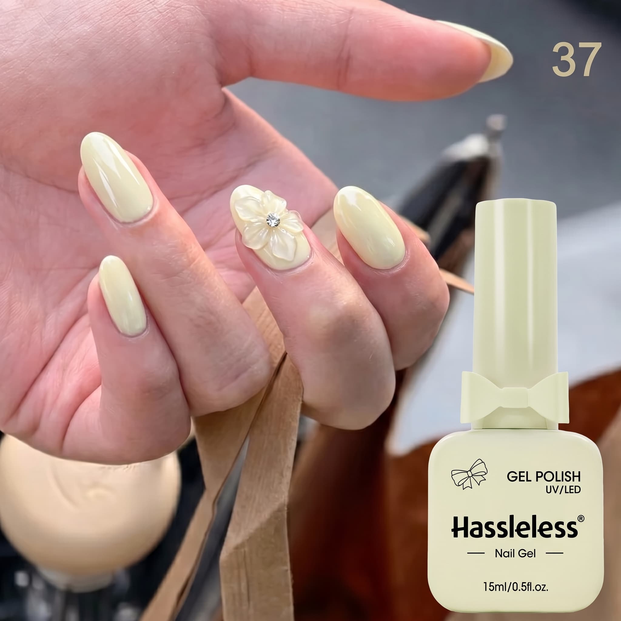 Hassleless Nail Polish Gel 3-P - Nail Art Orange review and price