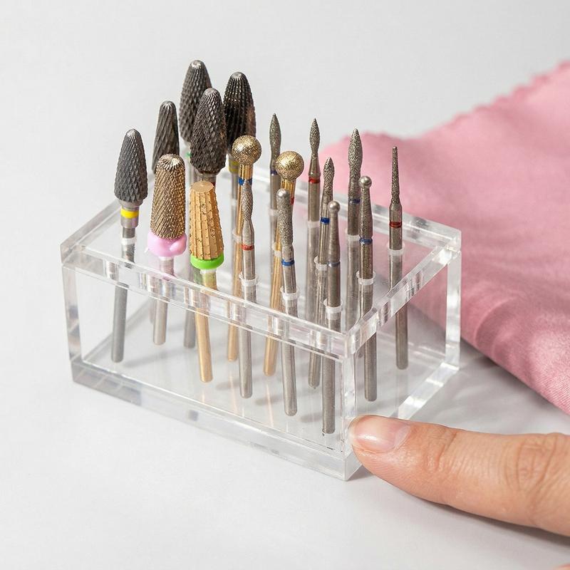 18 Holes Acrylic Wooden Nail D - Nail Drill Machine review and price