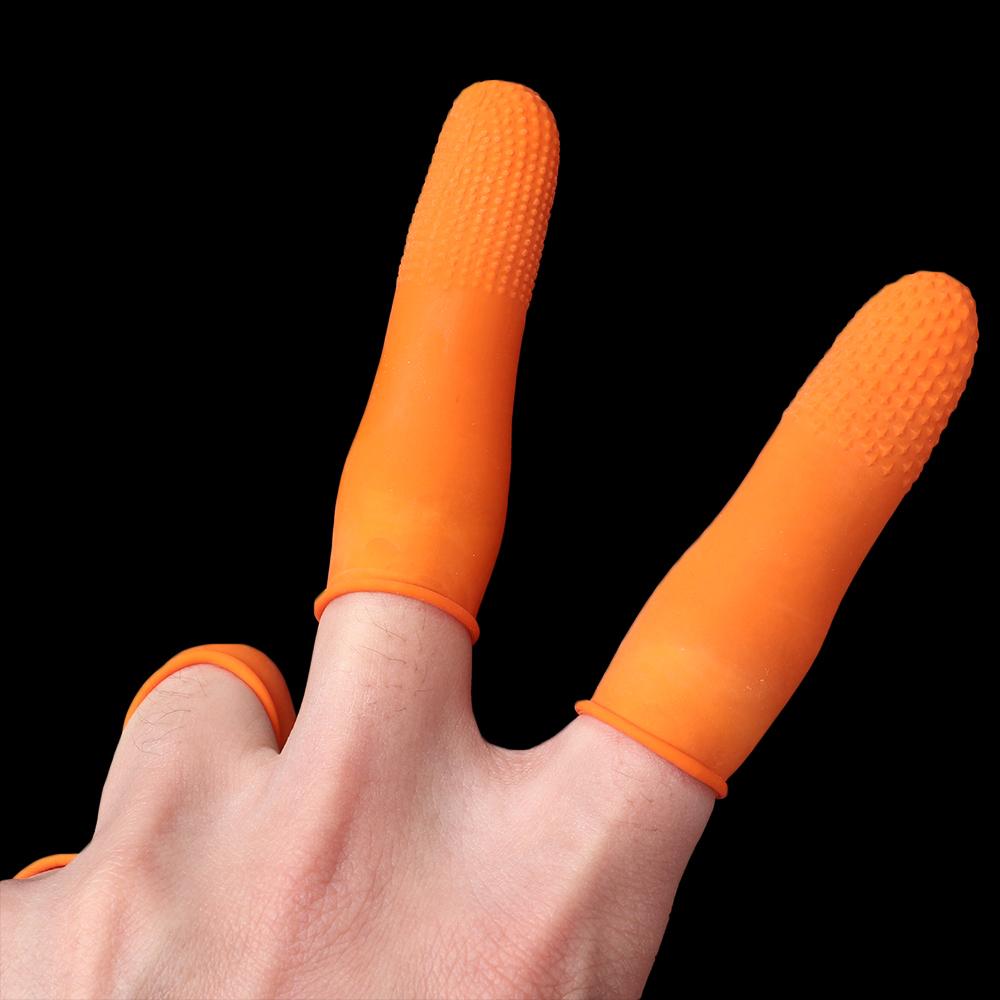 100PCS Reusable Fingertip Prot - Nail Art Orange review and price