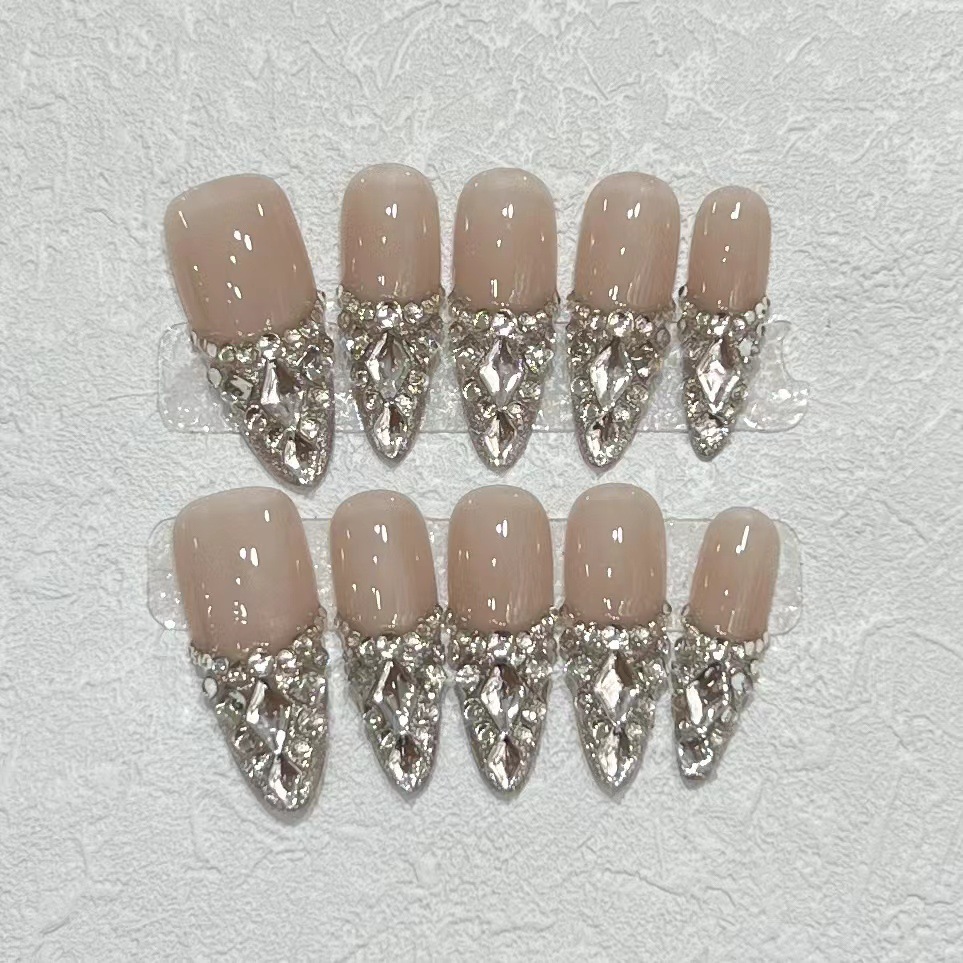 10pcs Press on Nails Sparkling - Nail Art Press On review and price