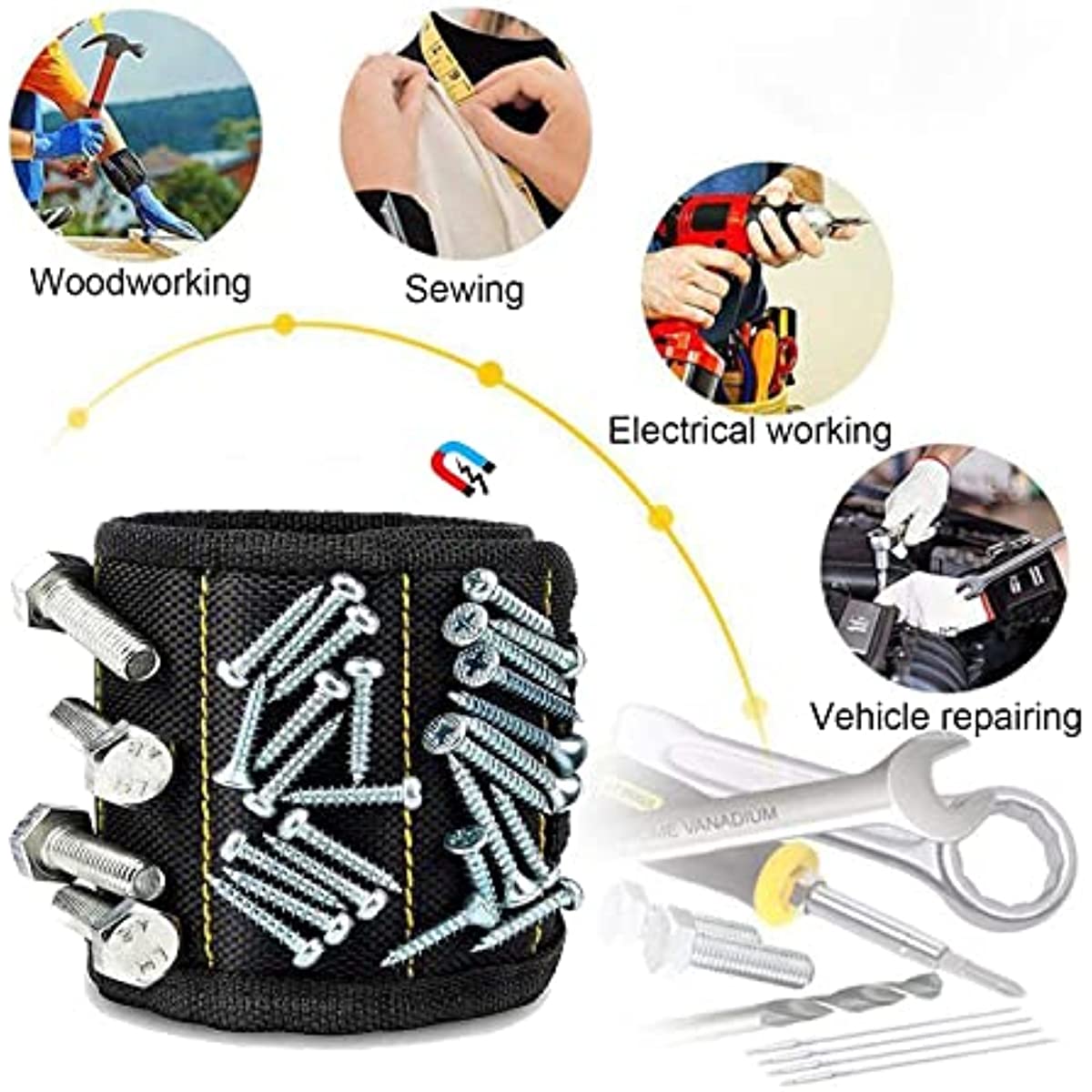 Strong Magnetic Wristband Port - Nail Drill Machine review and price